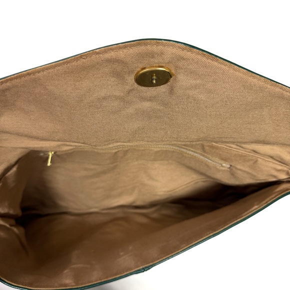 Vintage Green Red Black Clutch - Picture 4 of 6